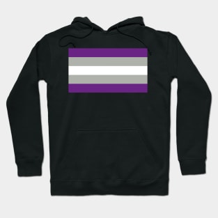 Flag of Gray Asexual Hoodie